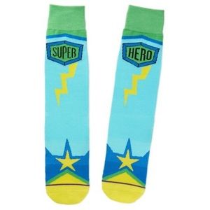 Toe of a Kind Super Hero Crew Socks